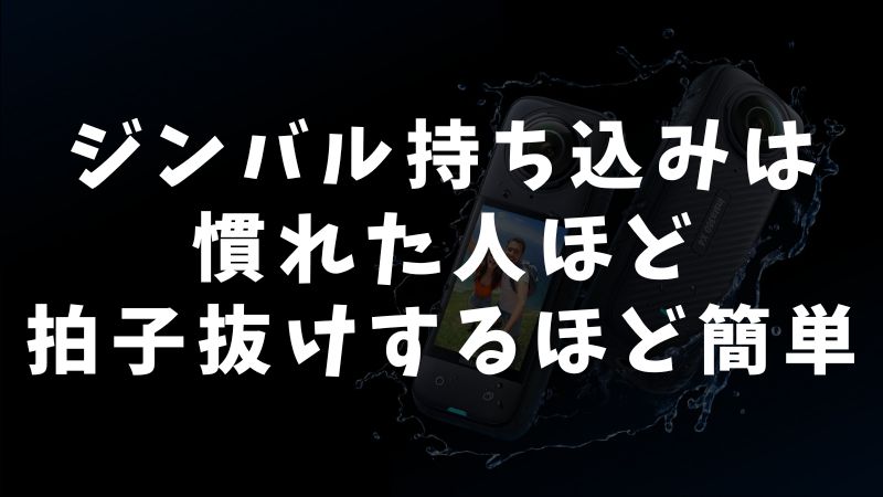 実際にジンバルを機内に持ち込んだ人の体験談と教訓