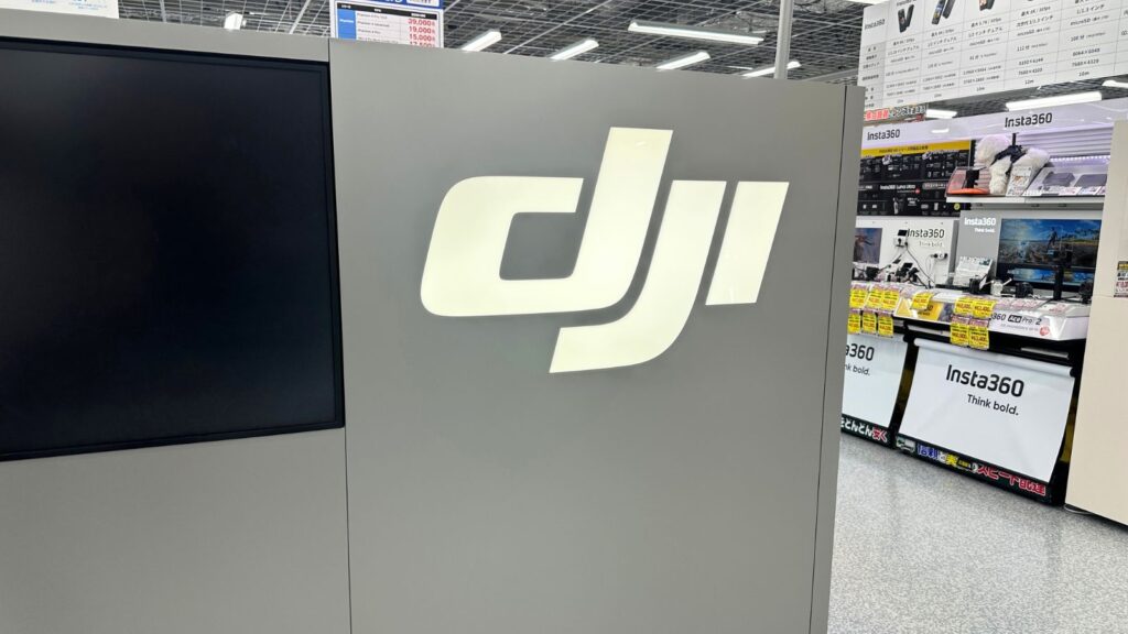 DJIの店舗訪問｜気になったことはwebだけじゃなくて店舗にも聞きに行くスタイル